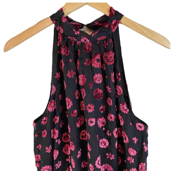 NWT Ramy Brook Women's Naima Mini Dress Velvet Burnout Sleeveless Party Medium - Picture 6 of 13